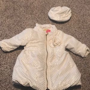 18 Month winter Jacket with matching hat